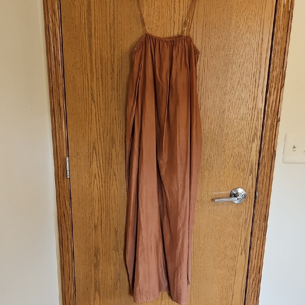 OZMA Frankie Slip, Cotton Silk, Rosehip